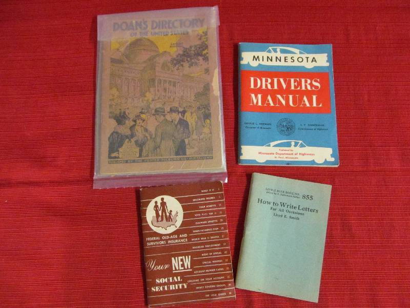 vintage booklets