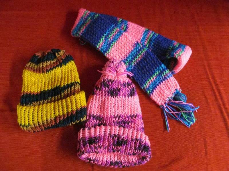 hats and scarfs