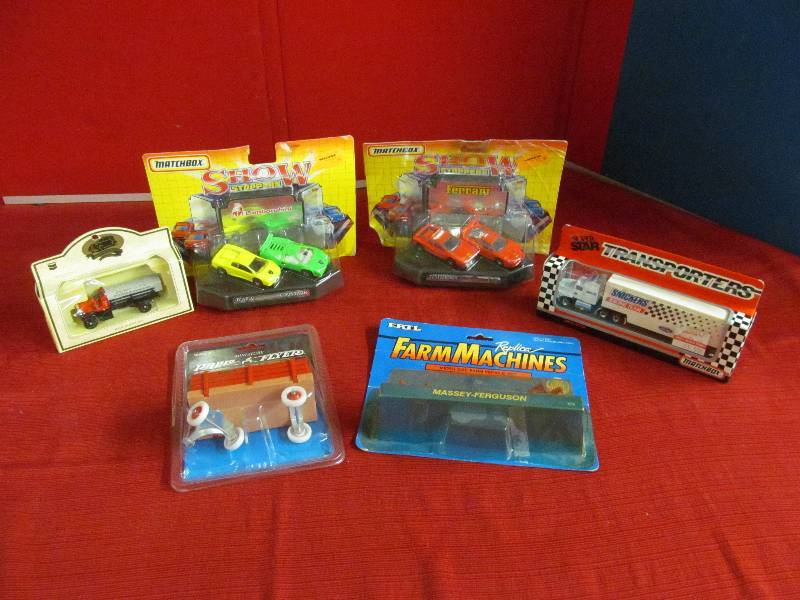 Matchbox and Ertl toys