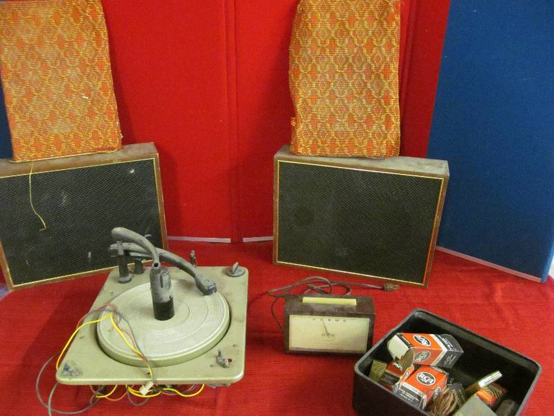 vintage turntable