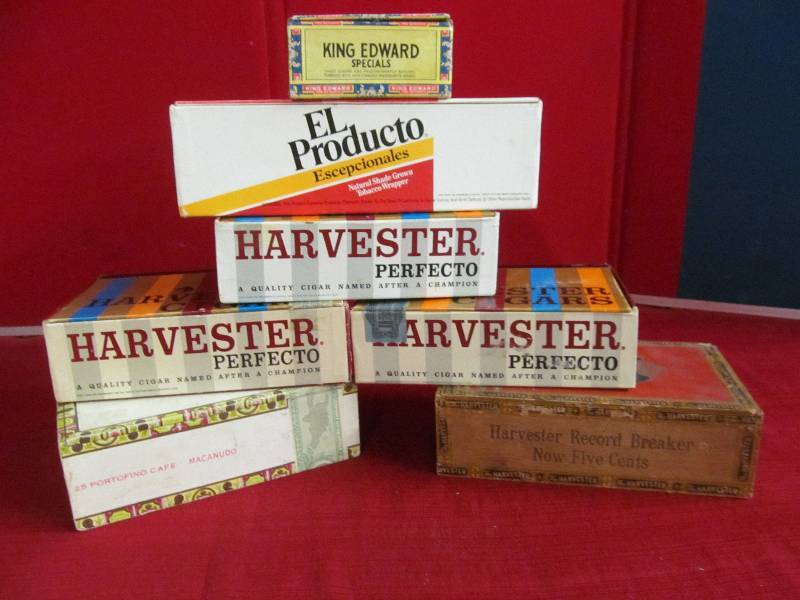 cigar boxes