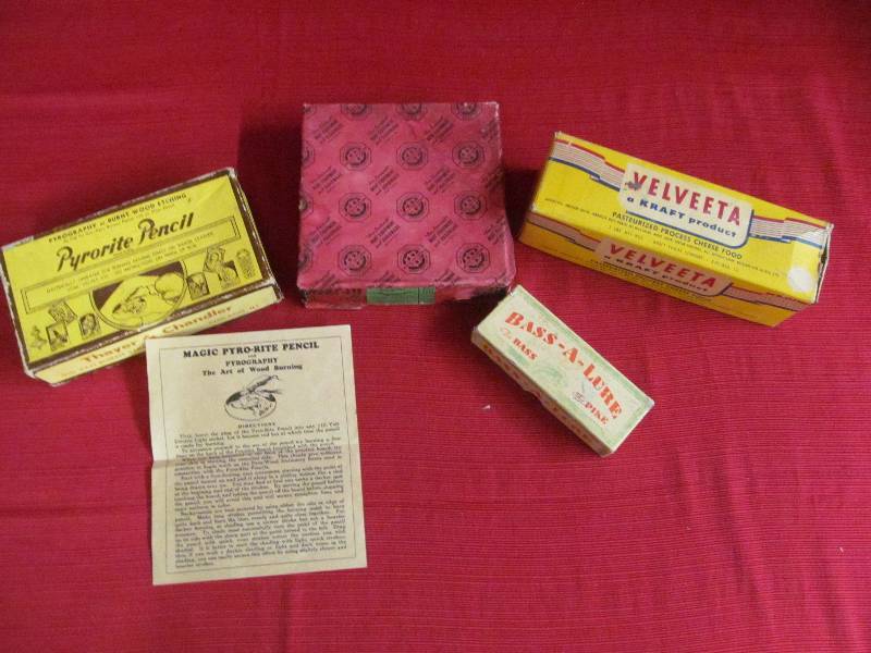 vintage boxes