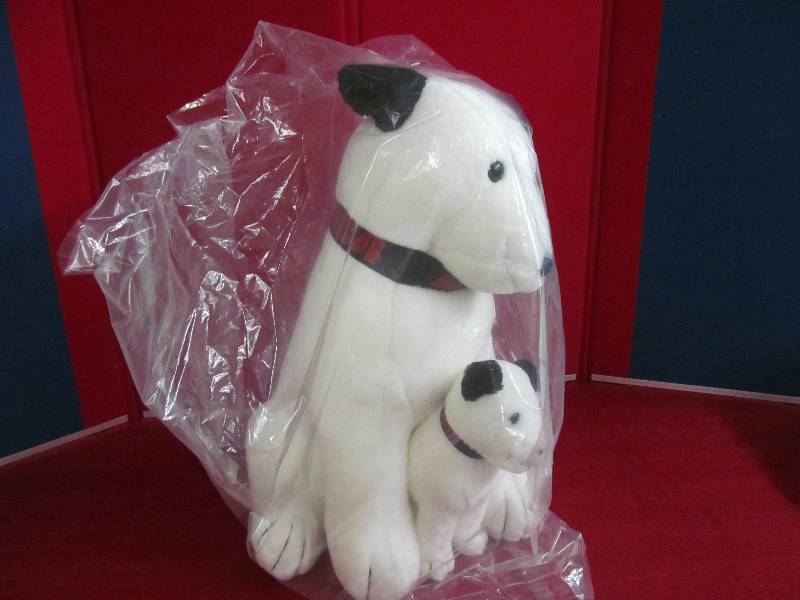 RCA stuffed dog