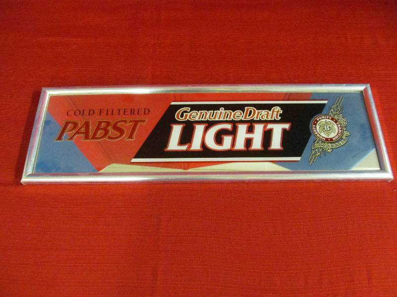 Pabst light mirror