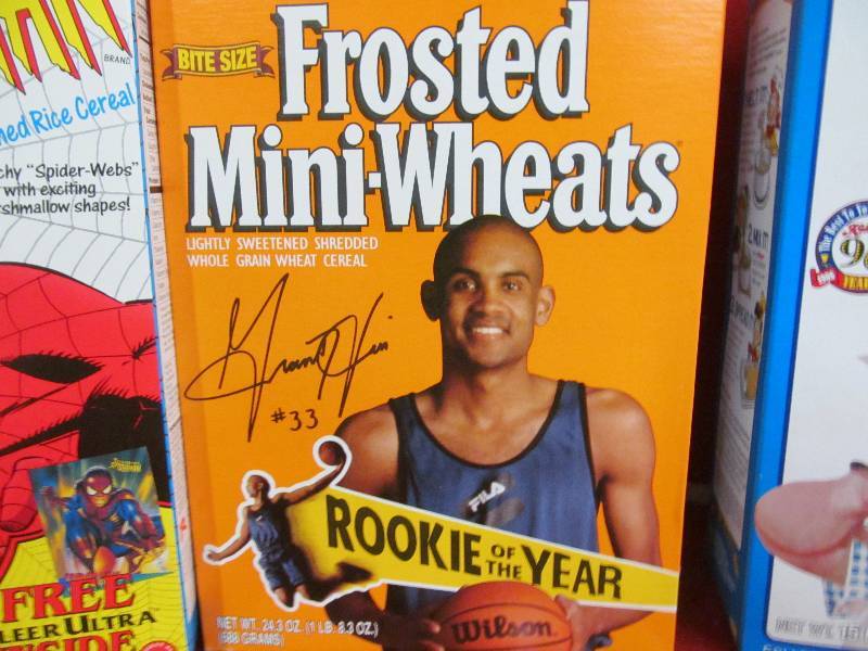 Collectible cereal boxes