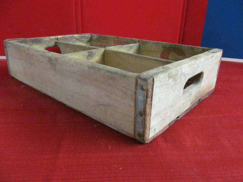 RC Cola wood crate