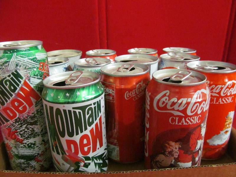collectable cans
