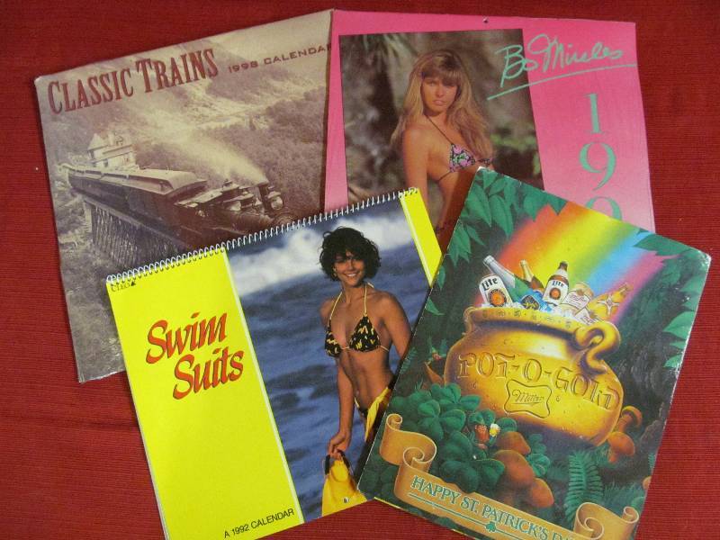 Swim Suit calendar