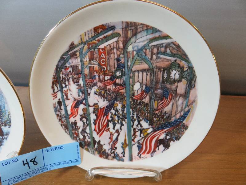 lot 48 image: Decorative Plates