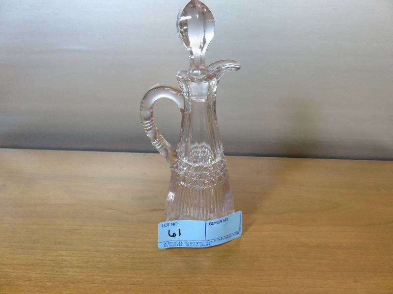 lot 61 image: Lead Crystal decanter