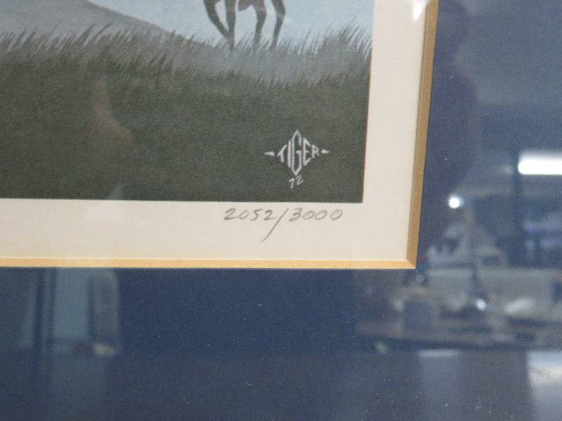 lot 95 image: Native American Framed Print