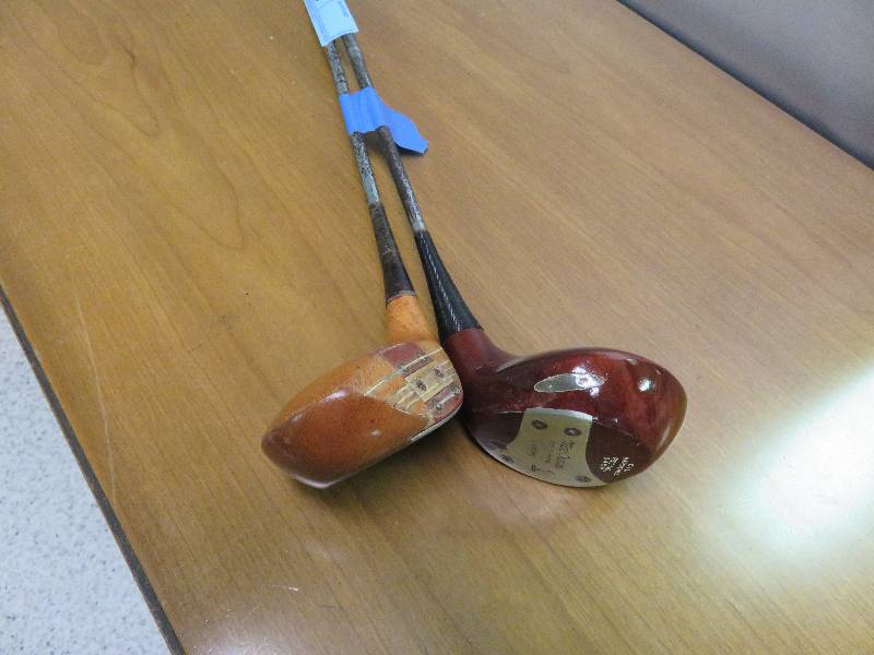 lot 175 image: 2 Golf Mac Gregor Wood Drivers