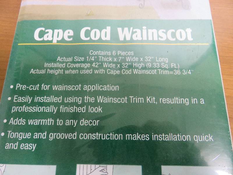 lot 178 image: Set of 4 Packages of Decorative Planking