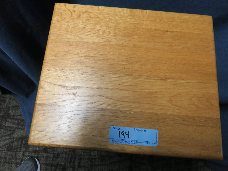 lot 194 image: Wooden Side Table