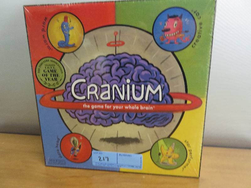 lot 217 image: Cranium (Never Opened)