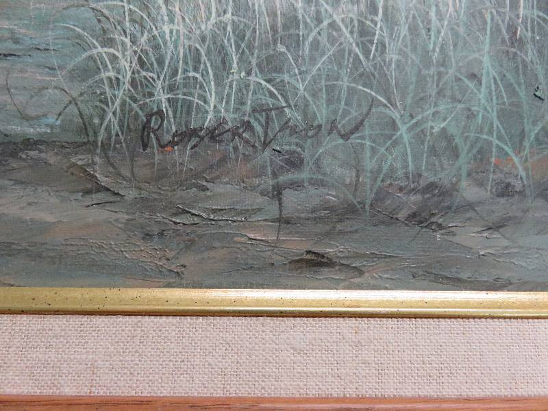 lot 223 image: Painting by Roger Tron