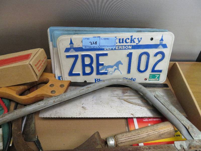 lot 228 image: Lot of Tools & Garage Stuff