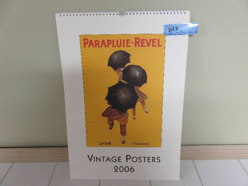 lot 272 image: Vintage Posters 2006 Calendar