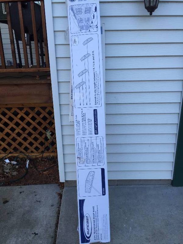 21 Telescoping Roof Rake