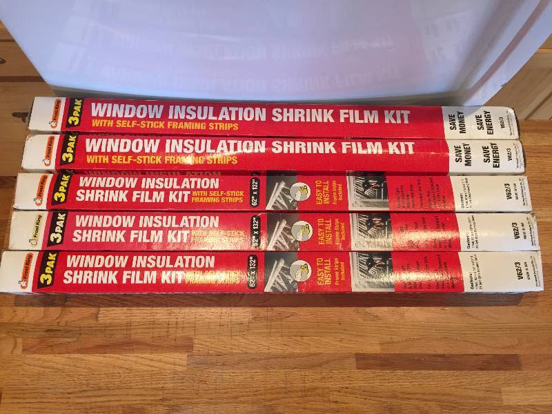 Window Insulation Shrink Film Kit