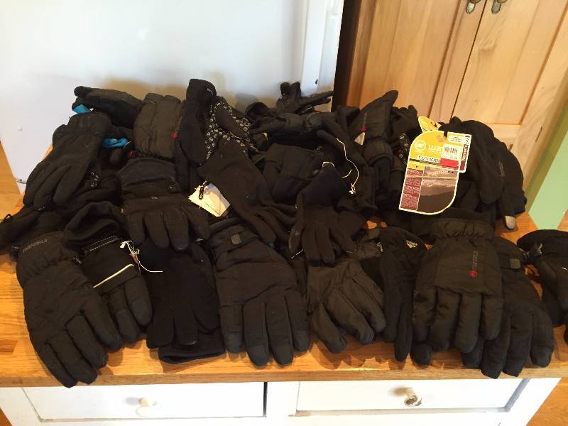 HUGE LOT OF WINTER GLOVES