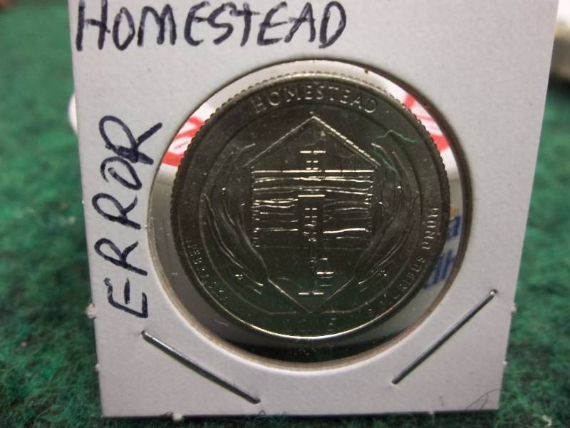 2015 US Quarter With Error Stamp