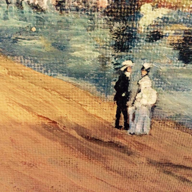 lot 11 image: Framed, Signed Oil on Board