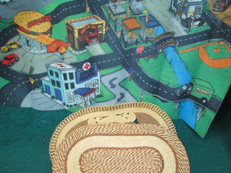 Menards playmat and table placemats...