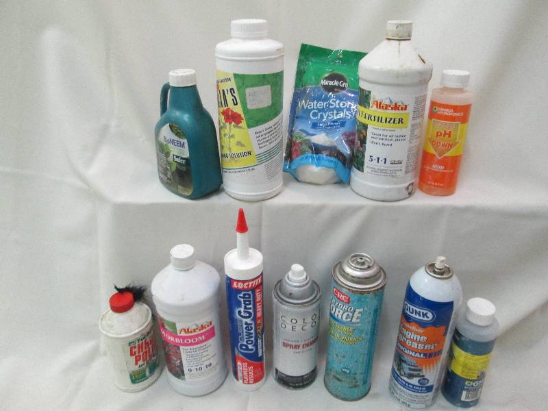 Lot of household and shop cleaning ...