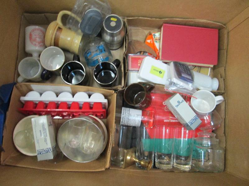 Lot of assorted mugs and kitchen wa...