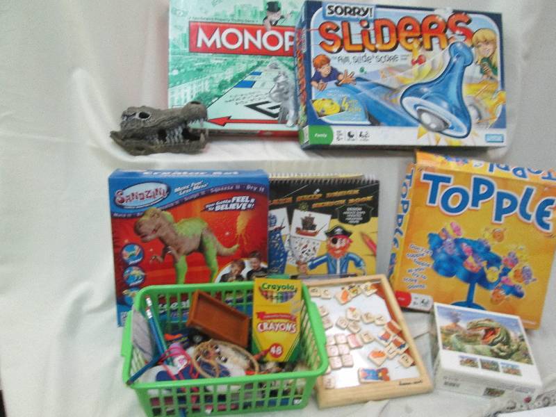ot of assorted games...