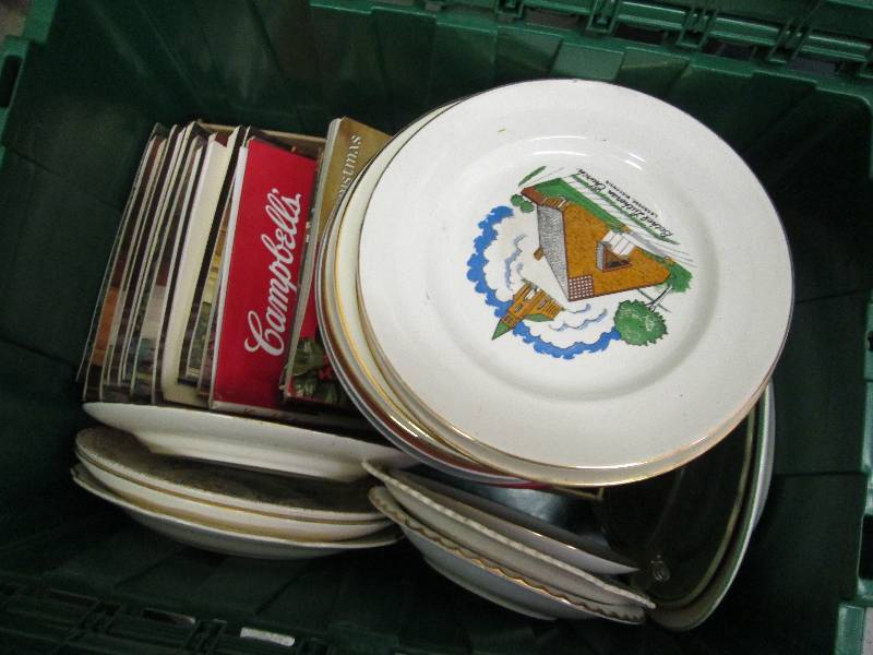 Lot of collector plates from variou...