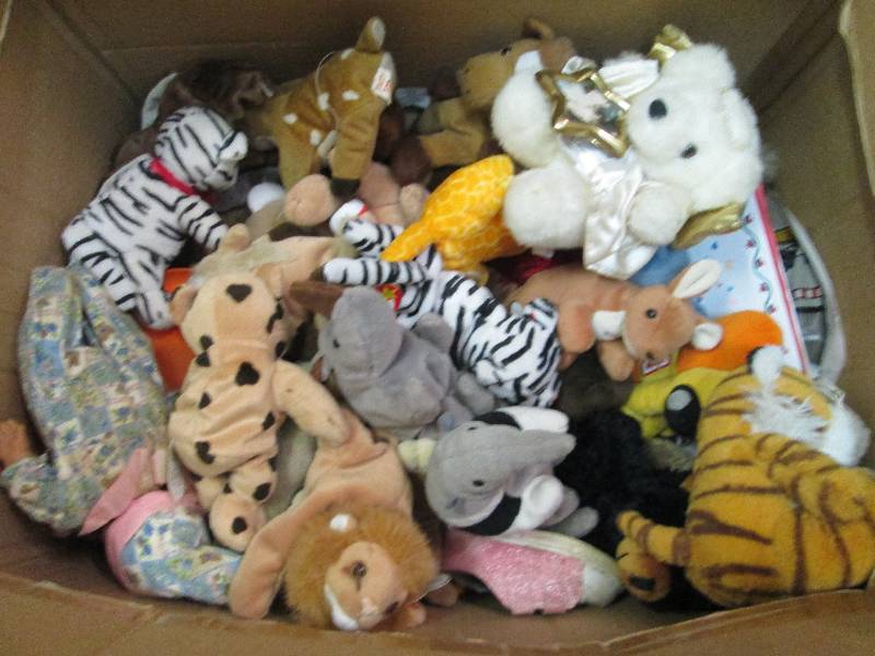 Lot of stuffed animals...