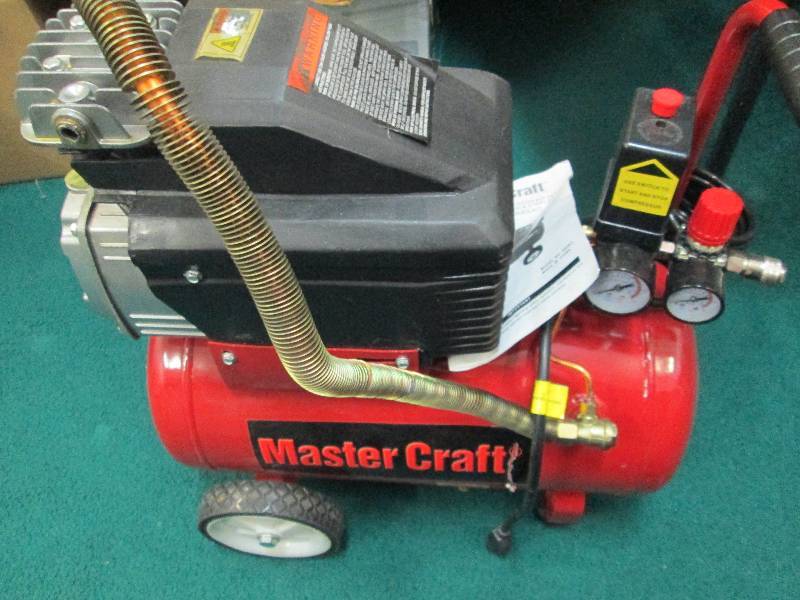 New Mastercraft air compressor 2HP ...