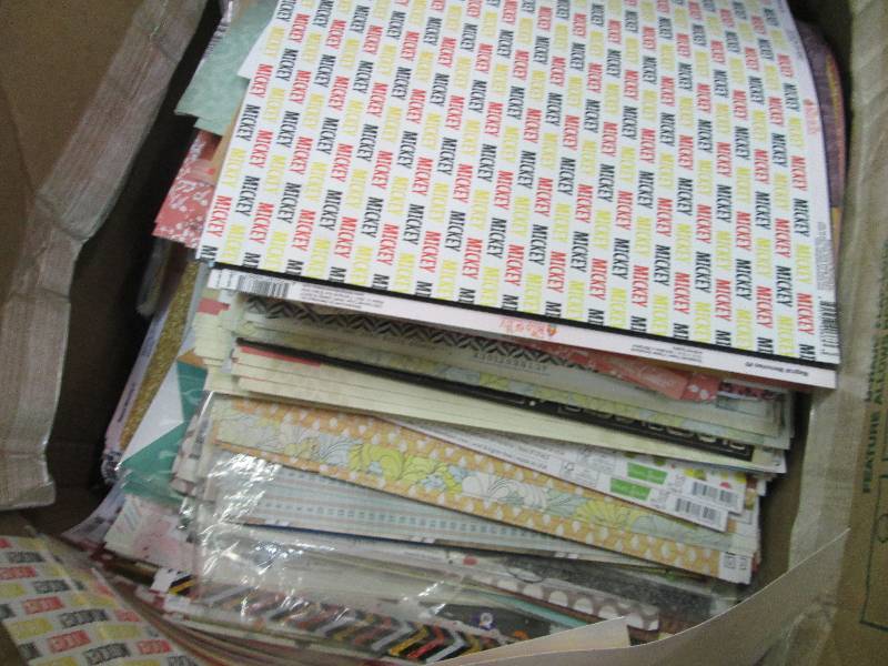 Large lot of new scrapbooking pages...
