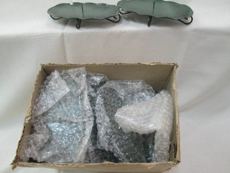 Box of new 5x2 12 in oval metal pi...