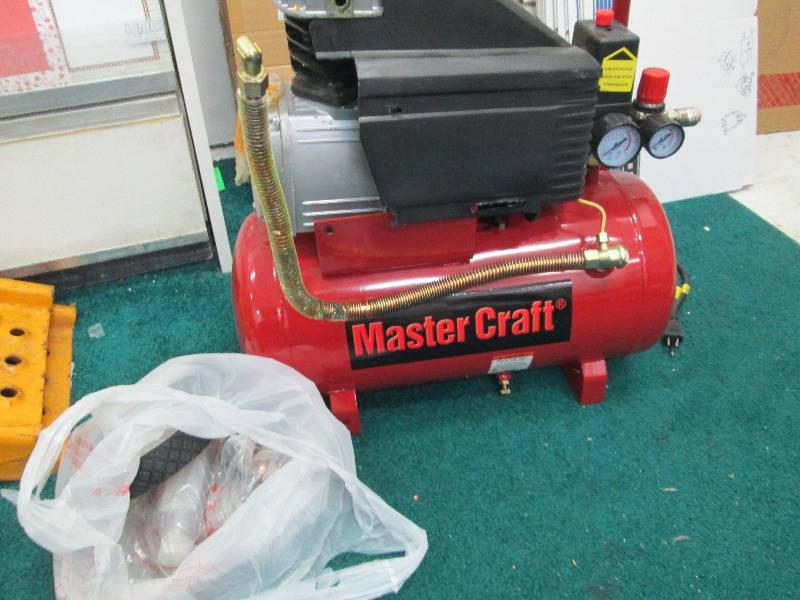 New Mastercraft air compressor 2HP ...