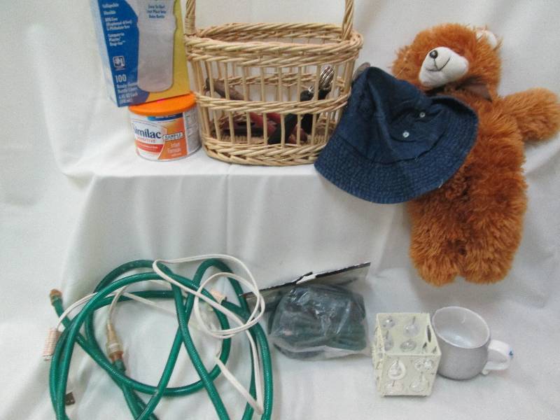 Similac, bottle liners, basket, inf...