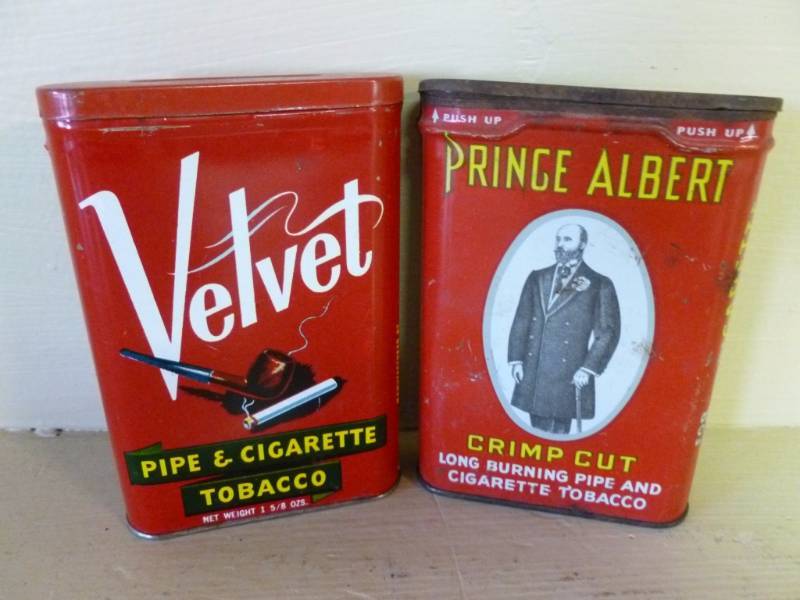 Vintage Tobacco Can