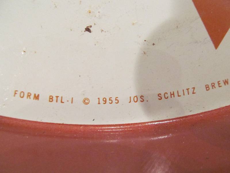 Schlitz Beer Tray
