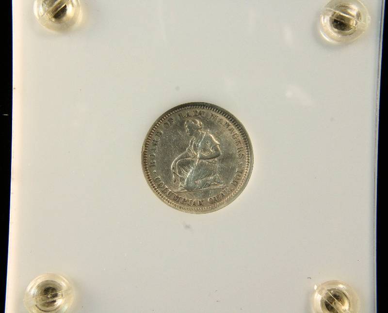 1893 ISABELLA SILVER COMMEMORATIVE QUARTER RARE LOW MINTAGE COIN
