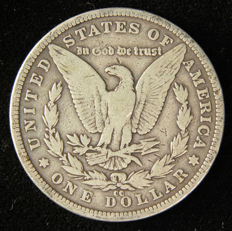 1890 CC CARSON CITY MORGAN SILVER DOLLAR