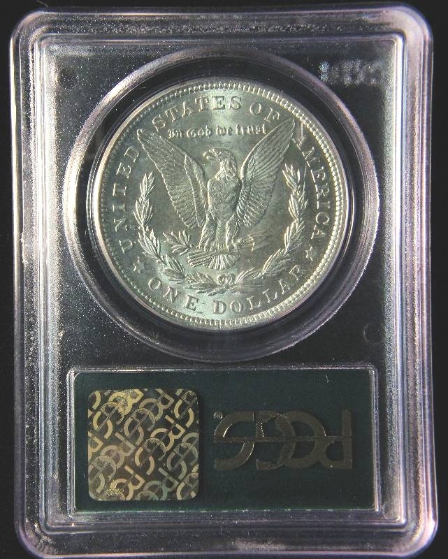 1921 MORGAN SILVER DOLLAR MS63 OLD PCGS