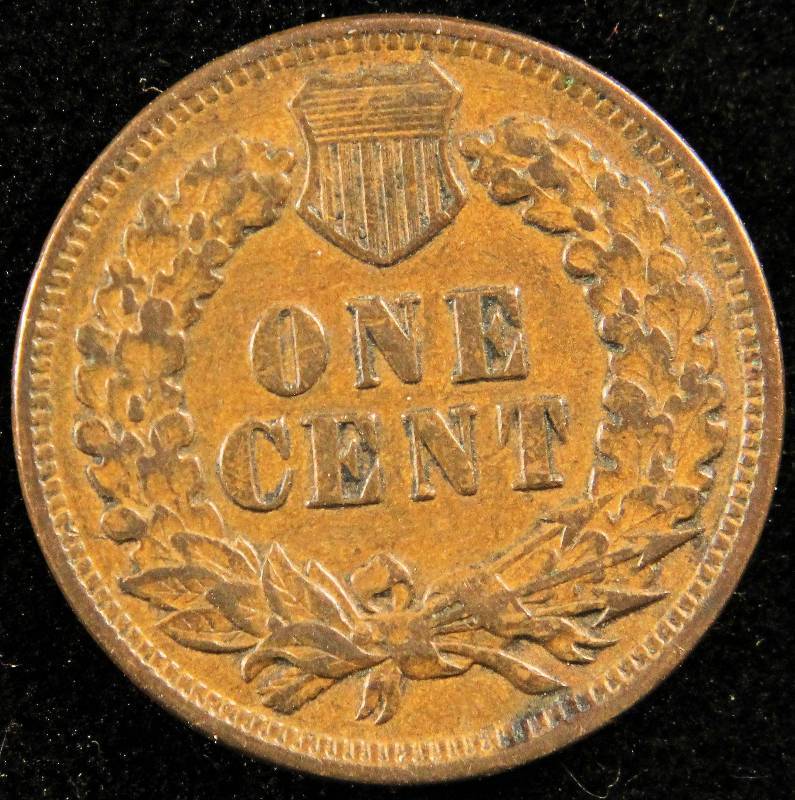 1904 INDIAN HEAD CENT FULL LIBERTY FINE
