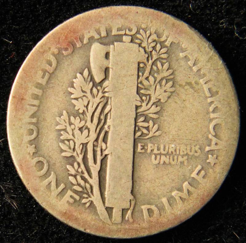 1921 MERCURY SILVER DIME BETTER DATE
