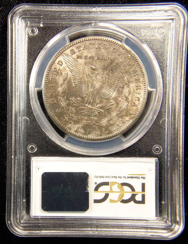 1886 S MORGAN SILVER DOLLAR AU53 PCGS BETTER DATE