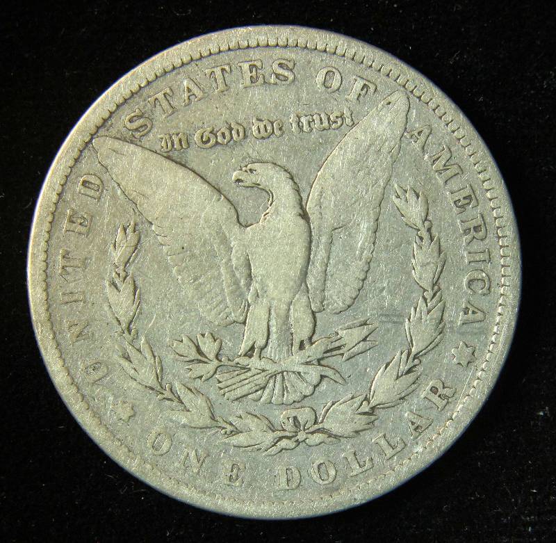 1882 MORGAN SILVER DOLLAR