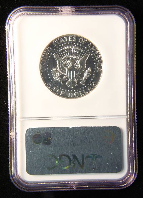1969 S 40% SILVER KENNEDY HALF DOLLAR PF68 STAR NGC