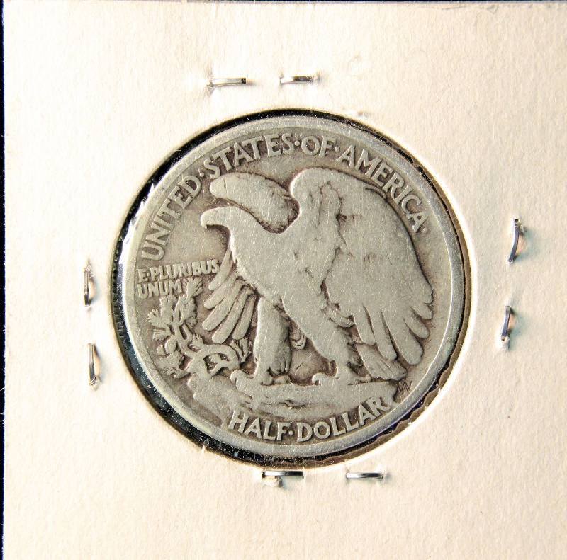 1938 WALKING LIBERTY SILVER HALF DOLLAR