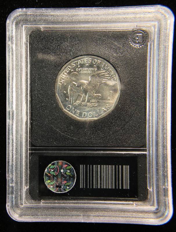 1980 S SUSAN B. ANTHONY DOLLAR BU IN BLACK CASE